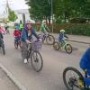 Für mehr Sicherheit von Kindern im Verkehr demonstrierten 50 Donauwörther am Aktionstag von Kidical-Mass. 