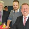 SPD-Fraktionschef Georg Schneider, Ortsvereinsvorsitzender Sascha Vespermann und Bundestagsabgeordneter Karl-Heinz Brunner (von links).