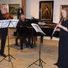 Ludwig Hornung (Violine),  Günther Englert (Klavier), Hannah Nassl (Klarinette)  brachten beim Rathauskonzert das Heimatmuseum zum Klingen.