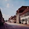 Die Synagoge gehörte zum Ortsbild von Altenstadt. Das Foto stammt aus dem Jahr 1940, der Fotograf ist unbekannt.