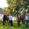 Pferde und reiten sind eine gemeinsame Leidenschaft von Mama Ingrid und Tochter Theresa Heidemann. 