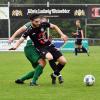 Alessandro Mulas erzielte in Wasserburg die Führung für den TSV Landsberg. Kurz vor Schluss mussten die Landsberger allerdings noch den Ausgleich hinnehmen. 	