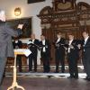 Die elf Sänger des Männerchores Mindeltal bekamen im Kirchheimer Zedernsaal viel Applaus. 