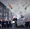 Bundespräsident Frank-Walter Steinmeier spricht bei der Gedenkfeier zum 80. Jahrestag des Aufstandes im Warschauer Ghetto am Platz vor dem Denkmal für die Helden des Ghettos.  