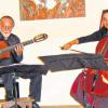 Roberto Legnani und Ariana Burstein bei ihrem Konzert in der Binswanger Synagoge.  