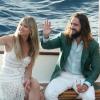 Heidi Klum und Tom Kaulitz haben auf einer Jacht vor Capri Hochzeit gefeiert.