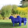 Diebe auf der Landesgartenschau in Ingolstadt: Die blauen Schafe sind weg