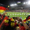 Die deutsche Frauen-Nationalmannschaft, hier ein Bild nach dem Sieg gegen Österreich, ist derzeit in aller Munde. Ob das auch nach der EM noch der Fall ist?