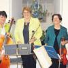 Das Streichquartett „Harmonische Dienstagsfrauen“ gestaltete das Konzert. 