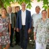 FW-Politiker besuchten das DRW in Ursberg. Auf dem Foto von links.: Michael Winter, Marina Jakob, Dr. Fabian Mehring, Martin Riß , Alexander Hold, Josef Liebl sowie Ruth Abmayr.