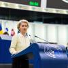 EU-Kommissionspräsidentin Ursula von der Leyen spricht vor dem Europäischen Parlament in Straßburg.