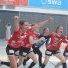 Viel Grund zu jubeln hatten die Drittliga-Handballerinnen des TSV Haunstetten in der Saison. Als Lohn wurden sie zu Augsburgs Mannschaft des Jahres gewählt.