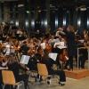 Unter Leitung von Carolin Nordmeyer zeigten die mehr als 100 Mitglieder des Schwäbischen Jugendsinfonieorchesters in der Aula des Babenhauser 
Schulzentrums Einblick in ihr bewundernswertes Können.