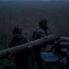 Ukrainische Soldaten verstärken einen Graben an der Frontlinie nahe Bachmut.