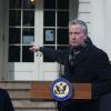 Bürgermeister Bill de Blasio darf nach acht Jahren im Amt nicht mehr in New York antreten. 