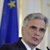 SPÖ-Kanzler Werner Faymann: Anführer der Anti-Merkel-Gang.