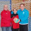 Handball liegt bei den Szierbecks in der Familie. Von links: Die Geschwister Werner Szierbeck, Andrea Ziegler (beide TSV Aichach) und Manfred Szierbeck (TSV Wertingen). 
