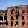 Sie steht bis heute unverändert da. Die Ruine der 1942/43 heftig umkämpften Grudinin-Mühle erinnert an die Schlacht von Stalingrad. 