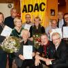 Sie wurden bei der Jahresschlussfeier des ADAC-Ortsclubs Schwabmünchen ausgezeichnet (von links) Peter Knoll, Hans Nebauer, Gerda Joppich, Werner Kieweg, Peter Leitner, Anneluise Merk, Günther Schuler, Dieter Knoll, Erwin Joppich, Franz Baumann und Alois Klaußner. 	