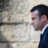 Entschlossener Blick auf eine schwierige Zukunft: Emmanuel Macron.