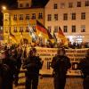 Die Pegida-Aktivisten zogen im vergangenen Jahr durch die Stadt.