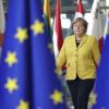 Bundeskanzlerin Angela Merkel bei der Ankunft am Brüsseler EU-Gipfel: „Selektive Solidarität kann es nicht geben.“ 
