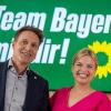 Die Grünen-Fraktionschefs Ludwig Hartmann und Katharina Schulze fordern ein Millionenpaket für junge Familien in Bayern.