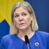 Für einen schnellen Nato-Beitritt: Die schwedische Ministerpräsidentin Magdalena Andersson sieht die Zeit für ein ende der Neutralität gekommen..  