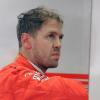 Fragender Blick: Ferrari-Pilot Sebastian Vettel in Austin.