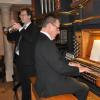 Michael Bischof (Trompete) und Andreas Weil (Orgel) zeigen, wie gut ihre Instrumente zusammenpassen.  	