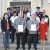 Geehrte und Ehrende bei der Jahresvollversammlung des BKV-Kreisverbandes Donau-Ries im Gasthaus Schwarzer Adler in Löpsingen.