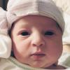 Baby Emma an ihrem Geburtstag in einem Krankenhaus in der Nähe von Knoxville: Ihre Geburt ist ein spektakuläres Beispiel für die Embryonenspende.