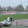 Das DFB-Pokalspiel FV Illertissen gegen Fortuna Düsseldorf wurde wegen eines Unwetters unterbrochen.