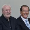 Michael Caine (links, im Bild mit Roger Moore) ist Stargast beim Filmfest München am Wochenende.