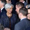 Die Chefin des Internationalen Währungsfonds (IWF), Christine Lagarde, beim Treffen der G20-Finanzminister in Baden-Baden.