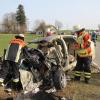 Tödliche Verletzungen erlitt ein 72-jähriger Autofahrer bei einem Unfall zwischen Kraftisried und Günzach (Ostallgäu).