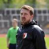 Mit den A-Junioren des FC Augsburg kann Trainer Alexander Frankenberger Großes erreichen. Im Halbfinale um die deutsche Meisterschaft trifft der Bundesliga-Nachwuchs auf Hertha BSC.