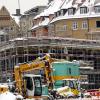 In Augsburg wird in diesem Jahr viel gebaut - unter anderem am Königsplatz