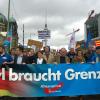 Teilnehmer einer AfD-Demo in Berlin.