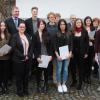 Die ausgezeichneten Absolventen der Berufsschulen im Wittelsbacher Land. Sie erhielten Preise für ihre Leistungen in ihrer Ausbildung. 