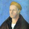 Das Porträt von Jakob Fugger dem Reichen ist eines der Hauptwerke, die eigentlich in der Katharinenkirche zu sehen sind.