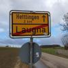 Laugnas neues Gewerbegebiet Richtung Hettlingen Rechts der Straße Richtung Hettlingen soll ein landwirtschaftliches Grundstück bei Laugna zu einem Gewerbegebiet werden. 