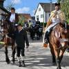 Viele Zuschauer verfolgten am Sonntag den Leonhardiritt in Gabelbachergreut. 