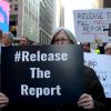 Aktivisten fordern eine vollständige Veröffentlichung des Mueller-Berichts.