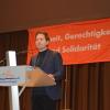 SPD-Generalsekretär Kevin Kühnert hat beim Politischen Aschermittwoch in der Hesselberghalle gesprochen. 
