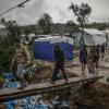 In und um das Lager von Moria auf der Insel Lesbos leben mehr als 18.000 Menschen - bei einer Aufnahmekapazität von rund 2850.