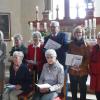 Beim Evangelischen Kirchenchor Harburg wurden für langjährige Mitgliedschaft geehrt (von links): Anneliese Ott, Emma Thum, Gertrud Winter, Karl Martin Graß, Jutta Kilian, vorne sitzend Else Siegert und Gretel Wiedemann, rechts Chorleiterin Andrea Eisele. Verhindert waren Karin und Dieter Thiel und Diethild Graß.