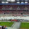 Eishockey im Fußballstadion – eine neue Erfahrung für die Augsburger Panther in ihrer DEL-Geschichte. Rund 1200 Fans hatten den AEV in Köln angefeuert. Gegen die Haie waren die Gäste sogar in Führung gegangen, gaben das Spiel aber nach einem Blackout aus der Hand. 