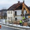 Abbruch in Oberhausen: Auch das Rathaus ist nun gefallen.