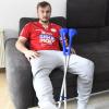 Mit zwiespältigen Gefühlen blickt Matevz Kunst seiner sportlichen Zukunft entgegen. Der 23-jährige Handballer des Drittligisten VfL Günzburg hat sich beim Trainieren einen Kreuzbandriss am rechten Knie zugezogen. 	